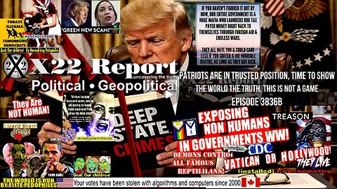 Ep 3836b - Patriots Are In Trusted Position, Time To Show The World The Truth, This Is Not A Game