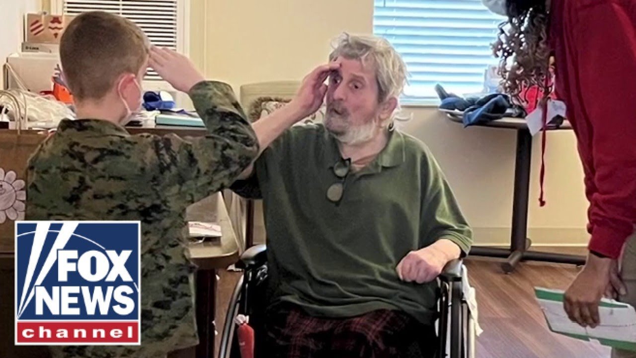 Boy’s Christmas card mission brings joy to veterans with no family