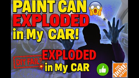 I Tried to Paint My Rusty Rims… But the Paint Can Had Other Plans