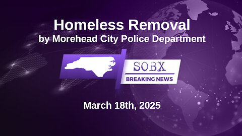 Homeless Removal by MHC PD