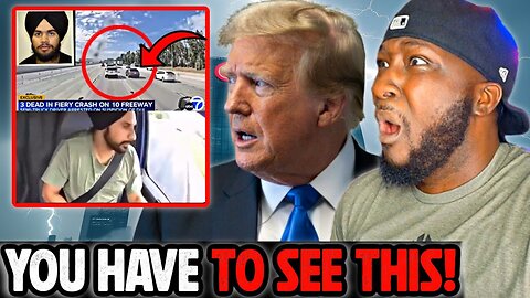 CAUGHT on CAMERA.. Trump CALLS For SECURITY After MAJOR ACCIDENT on The HIGHWAY