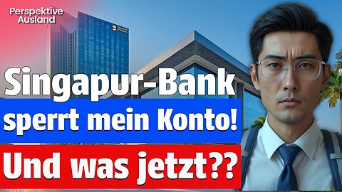 Singapur-Bank friert Konto ein wegen fehlendem Steuernachweis. Was nun??