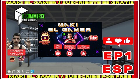 E COMMERCE SIMULATOR 2025(EP1)(ESP) https://acortar.link/MAKIELGAMER
