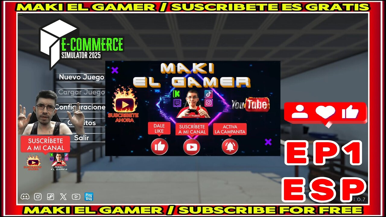 E COMMERCE SIMULATOR 2025(EP1)(ESP) https://acortar.link/MAKIELGAMER