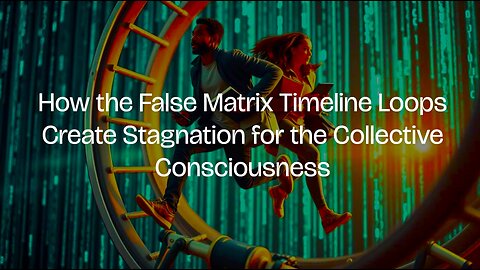 How the False Matrix Timeline Loops Create Stagnation for the Collective Consciousness