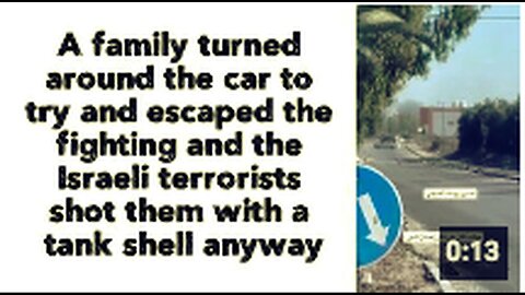 "Family Turns Car To Evade Conflict, Gets Attacked by Alleged Israeli Terrorists"