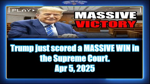 Trump just scored a MASSIVE WIN in the Supreme Court
