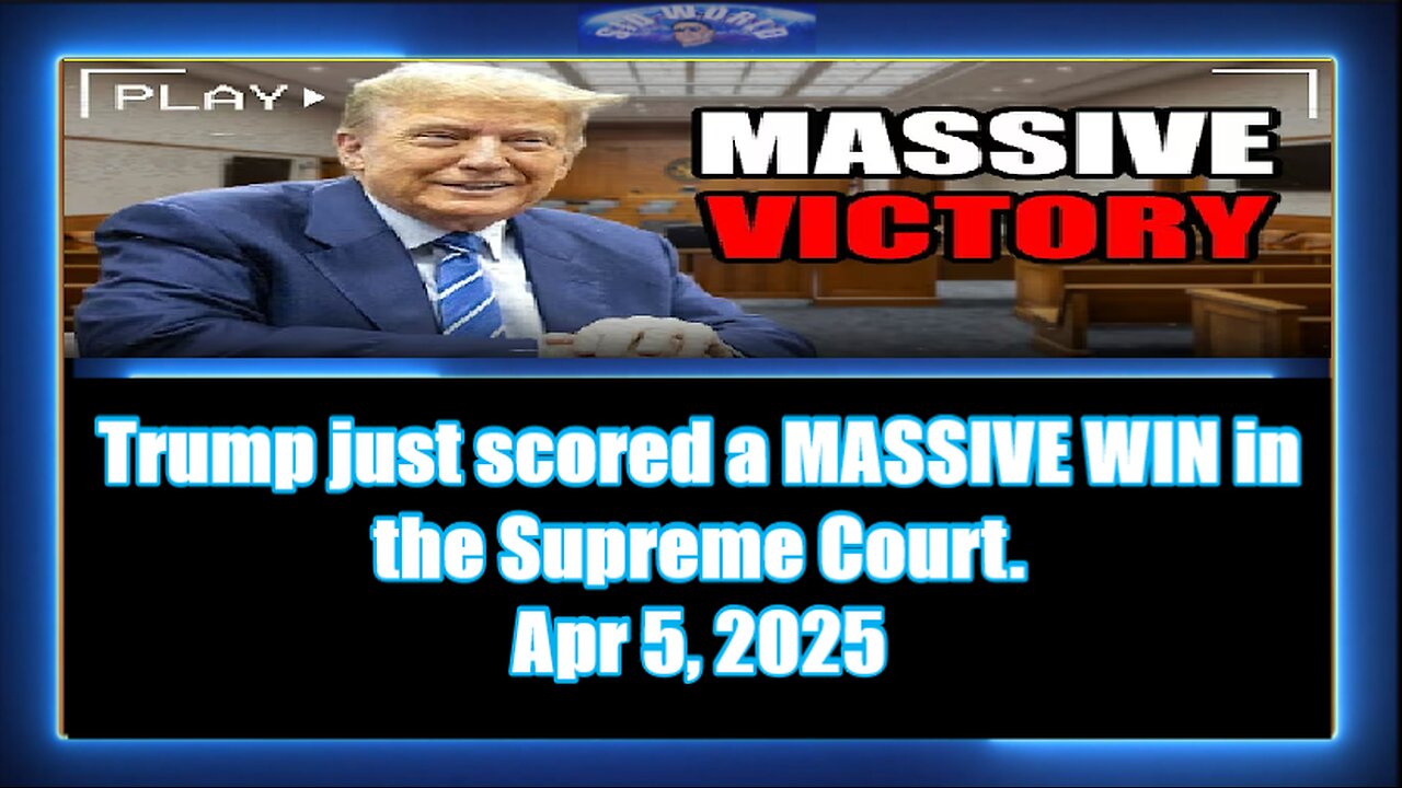 Trump just scored a MASSIVE WIN in the Supreme Court