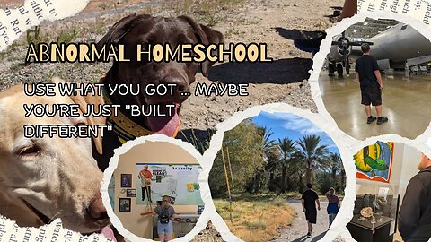 Use what you got ... Maybe you're just "Built Different"