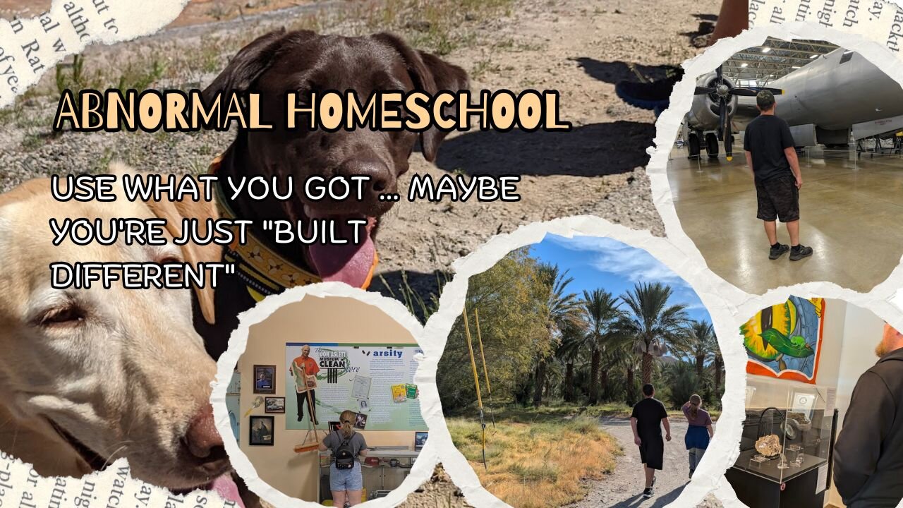 Use what you got ... Maybe you're just "Built Different"