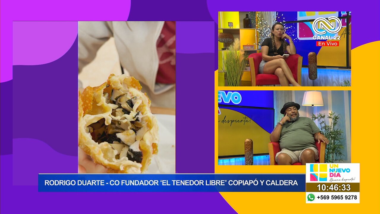 Rodrigo Duarte El Tenedor libre Copiapó y Caldera El Original