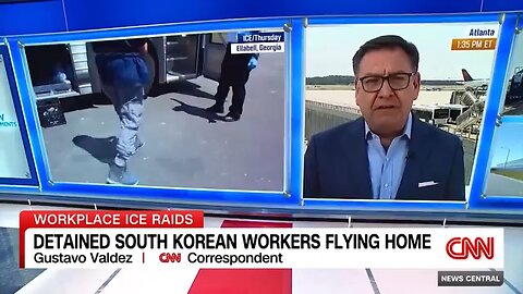 Flight repatriating South Koreans detained by US immigration authorities departs Atlanta