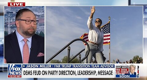Jason Miller: Dems Are Worried About Pronouns Not Paychecks