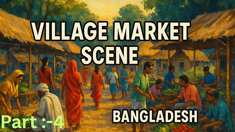 A Glimpse into Rural Bangladesh | Village Market Life