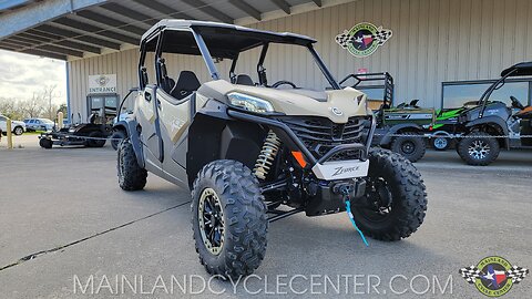 2024 CFMOTO ZFORCE 950 SPORT 4 IN TAN WALK-AROUND