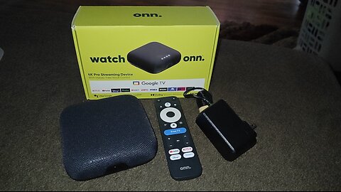Onn Google TV 4K Pro Streaming Device