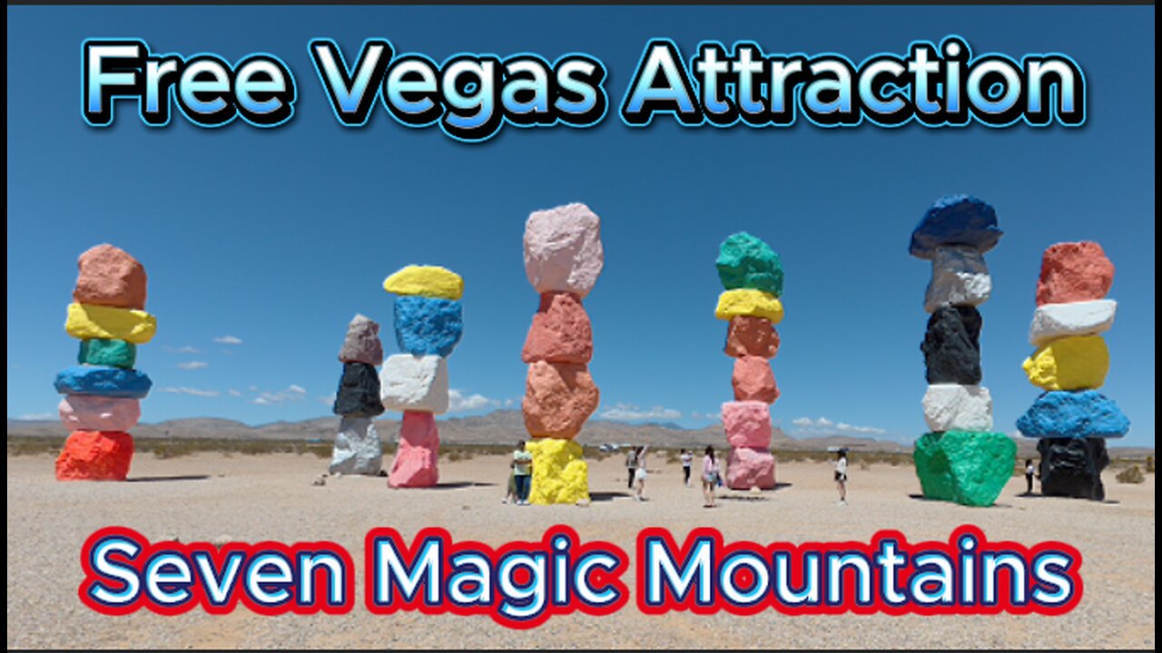 Free Las Vegas Attraction: Seven Magic Mountains