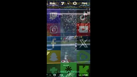 Turnover on Downs Score BAL 13 vs PHI 0 #AllMadden #Madden25 #NFLmadden #madden