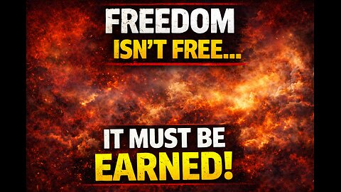 Andrew Tate Freedom isn’t free, it must be earned.