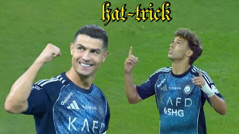 Cristiano Ronaldo scores and Joao Felix bags hat-trick
