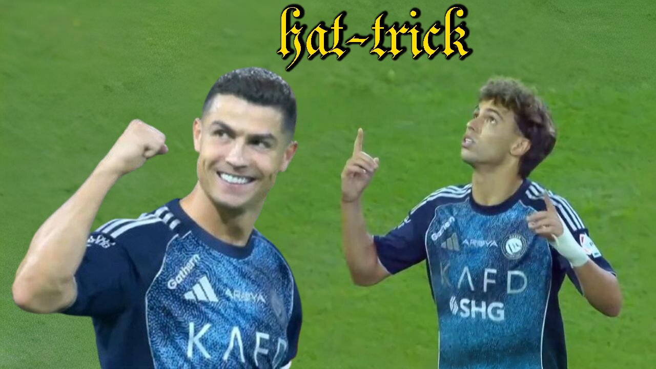 Cristiano Ronaldo scores and Joao Felix bags hat-trick