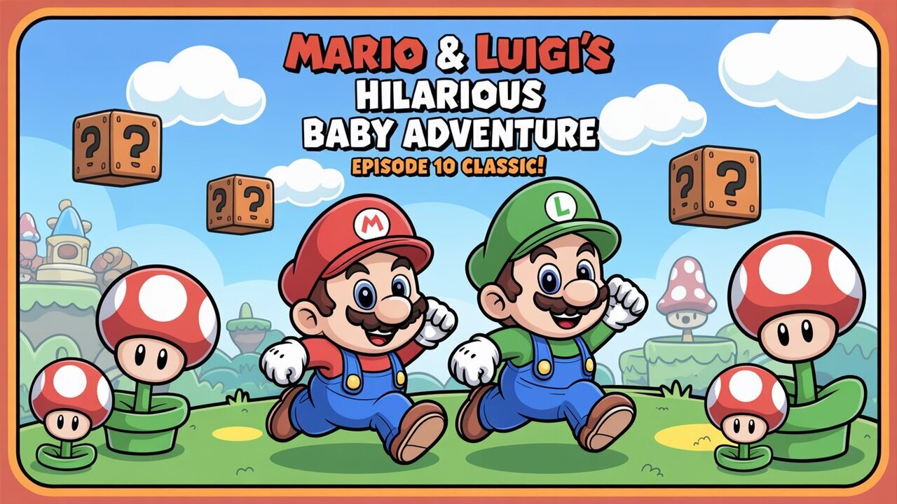 👶 Two Plumbers and a Baby! | Super Mario Bros. Super Show Ep. 10