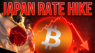 Japan Rate Hike Countdown📉Crypto Crash Market Update🔥