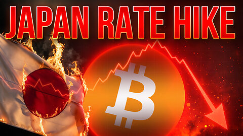 Japan Rate Hike Countdown📉Crypto Crash Market Update🔥