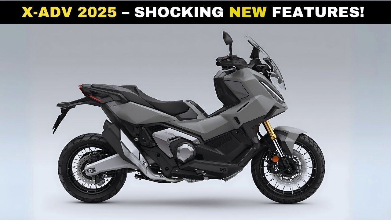 2025 Honda X-ADV Gets Major Tech Upgrades – Cruise Control, New Design, Smarter DCT & More!