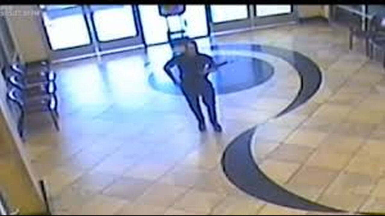 Video shows moments Las Vegas Athletic Club shooting suspect Daniel Ortega shot and killed by office