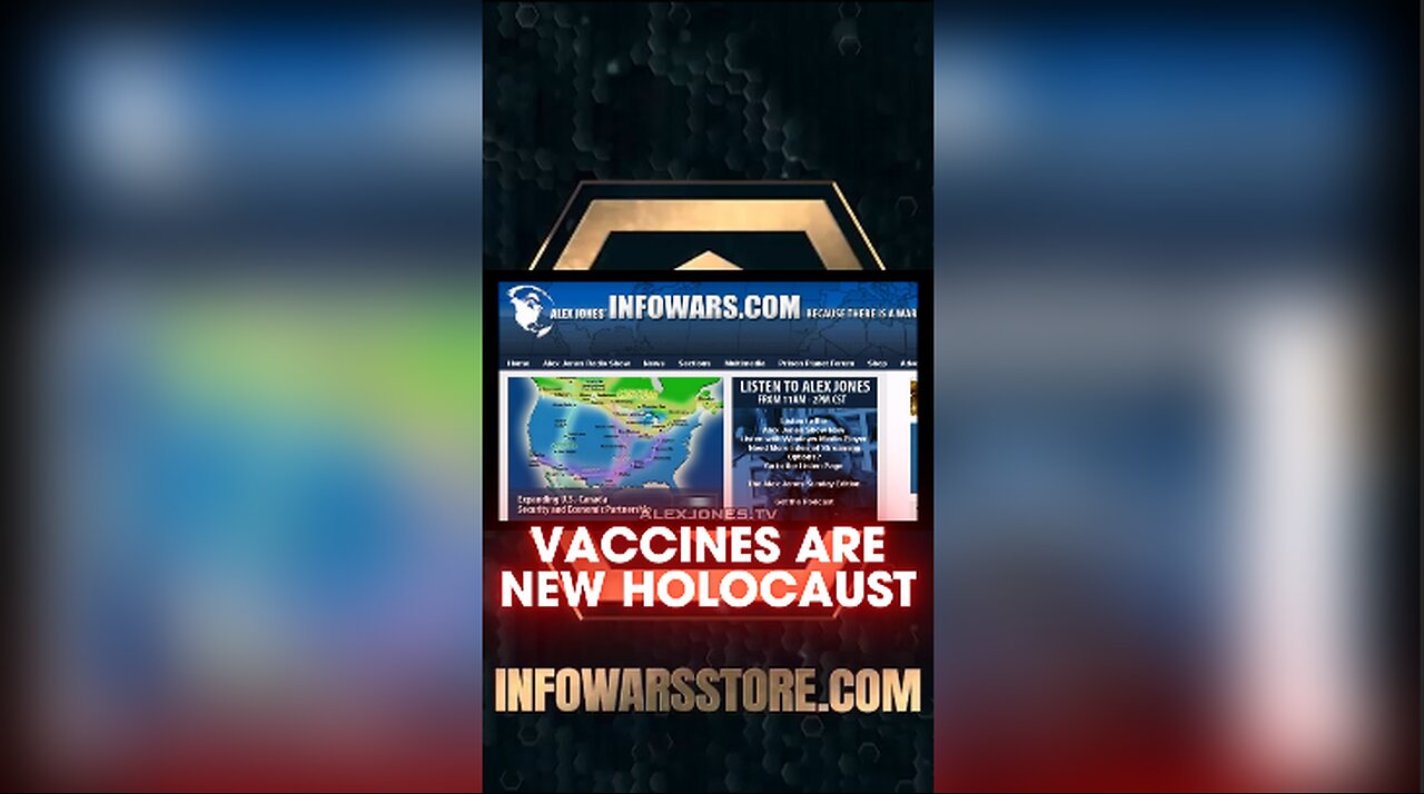 Alex Jones: Vaccines Causing a New Holocaust - 9/15/2010