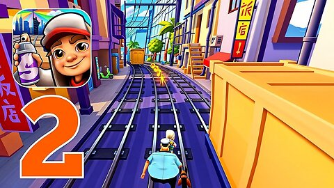 Subway Surfers - Gameplay Walkthrough Part 2 - Jake Training (iOS, Android)