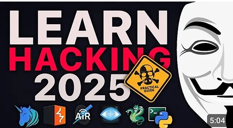 Learn hacking in 2025 full course