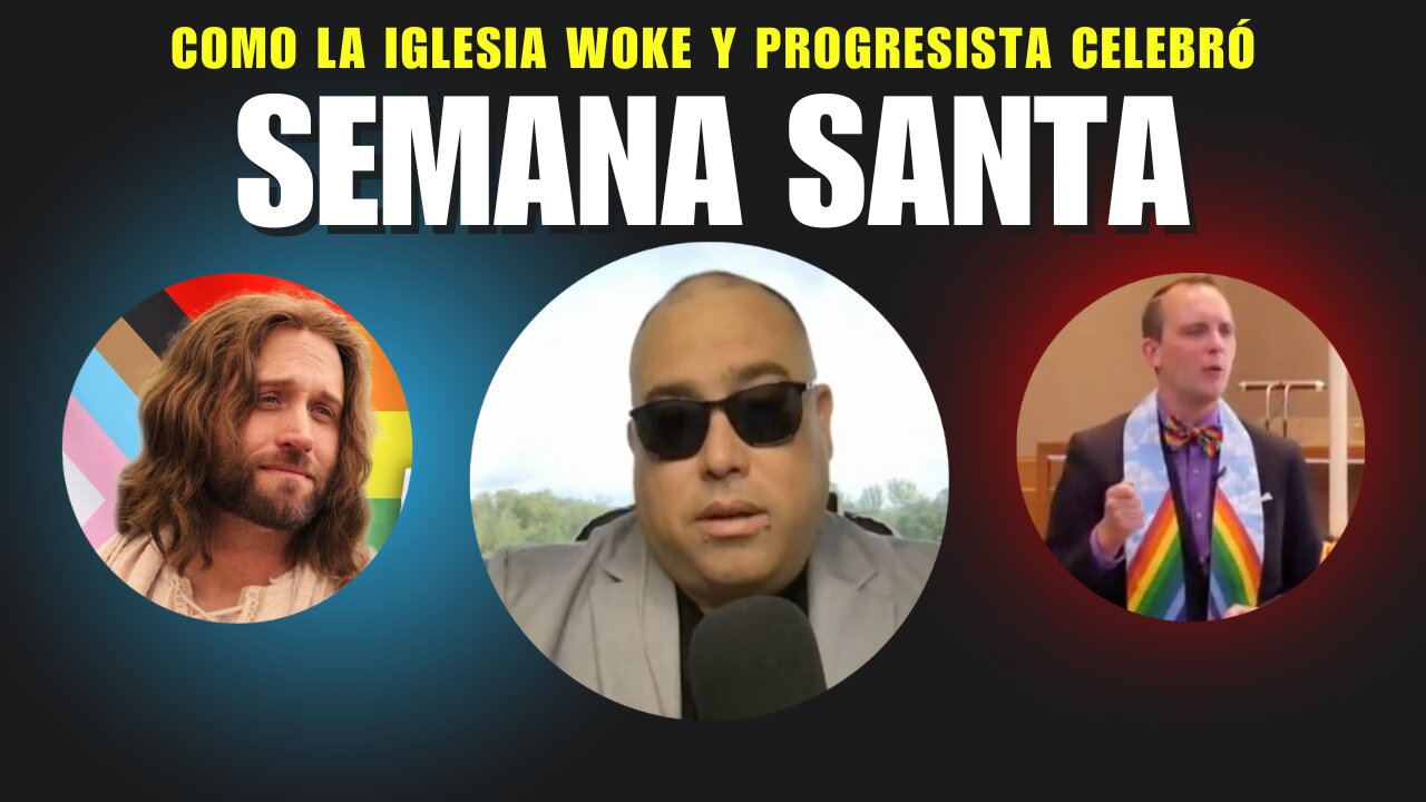 Como la iglesia woke y progresista celebró semana santa.