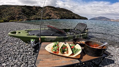 CATCH AND COOK FISH TACOS while camping at the lake