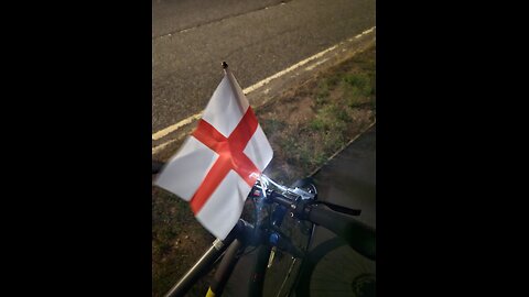 Flying flag on the go