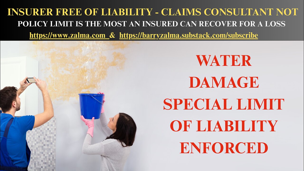 Insurer Free of Liability - Claims Consultant Not