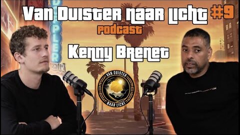Kenny Brenet bij duister naar licht podcast