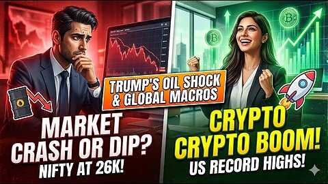 🔴 Nifty 26,000 टूटेगा? Trump का बड़ा फैसला और Market पर असर! | 7 Jan 2026 Analysis | EPK Capital