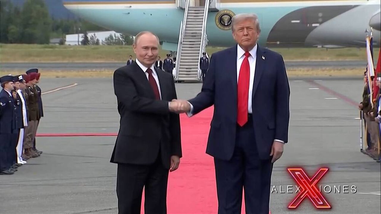 Trump & President Putin Meet In Alaska & Take Photos Before Their Meeting Officially Kicks Off!