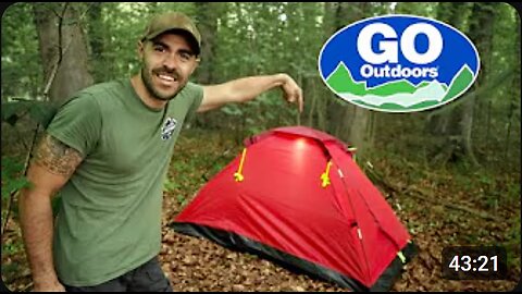 🏕️ Camping With the CHEAPEST Gear From GO OUTDOORS 🔥 | Is It Any Good?