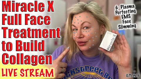 Live Miracle X Full Face Treatment to Build Collagen! AceCosm.com and code Jessica10 Saves you Money