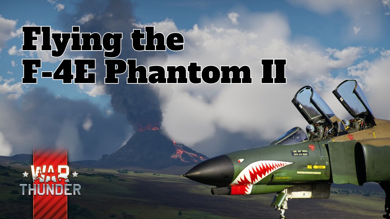 Flying theF-4E Phantom II - War Thunder - Kamchatka - Operation - Realistic Battles - No Commentary