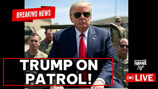 BREAKING NEWS: PRESIDENT TRUMP ON PATROL IN WASHINGTON D.C.