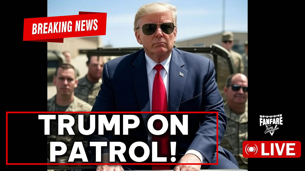 BREAKING NEWS: PRESIDENT TRUMP ON PATROL IN WASHINGTON D.C.