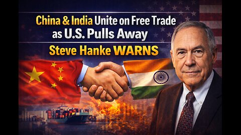 China & India Unite on Free Trade as U.S. Pulls Away — Steve Hanke WARNS