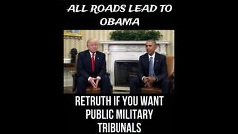 CLINTON'S OBAMA 🔸THERE ARE NO COINCIDENCES 🍿