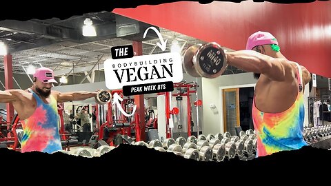 Peak Week BTS - Vodka, Enemas and Vegan Bodybuilding