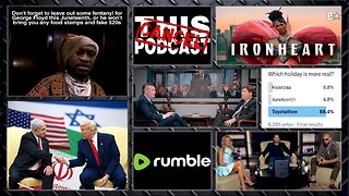 S06E30: HAPPY JEWNTEENTH! Iran, Carlson/Cruz, Bonnie Blue/Tate Bros, Ironheart Trannies & More!
