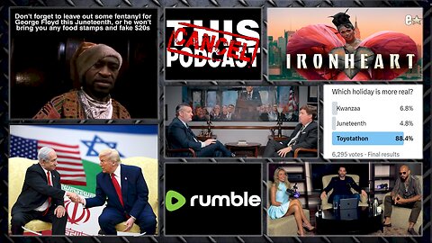 S06E30: HAPPY JEWNTEENTH! Iran, Carlson/Cruz, Bonnie Blue/Tate Bros, Ironheart Trannies & More!